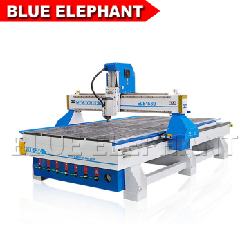 1550 CNC Engraving Cutting Machine Wood Milling CNC Router Customized 4.5kw Spindle